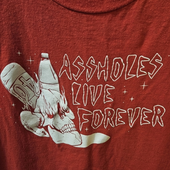ALF 40 oz and Skull Red tshirt sz.L - Picture 2 of 3